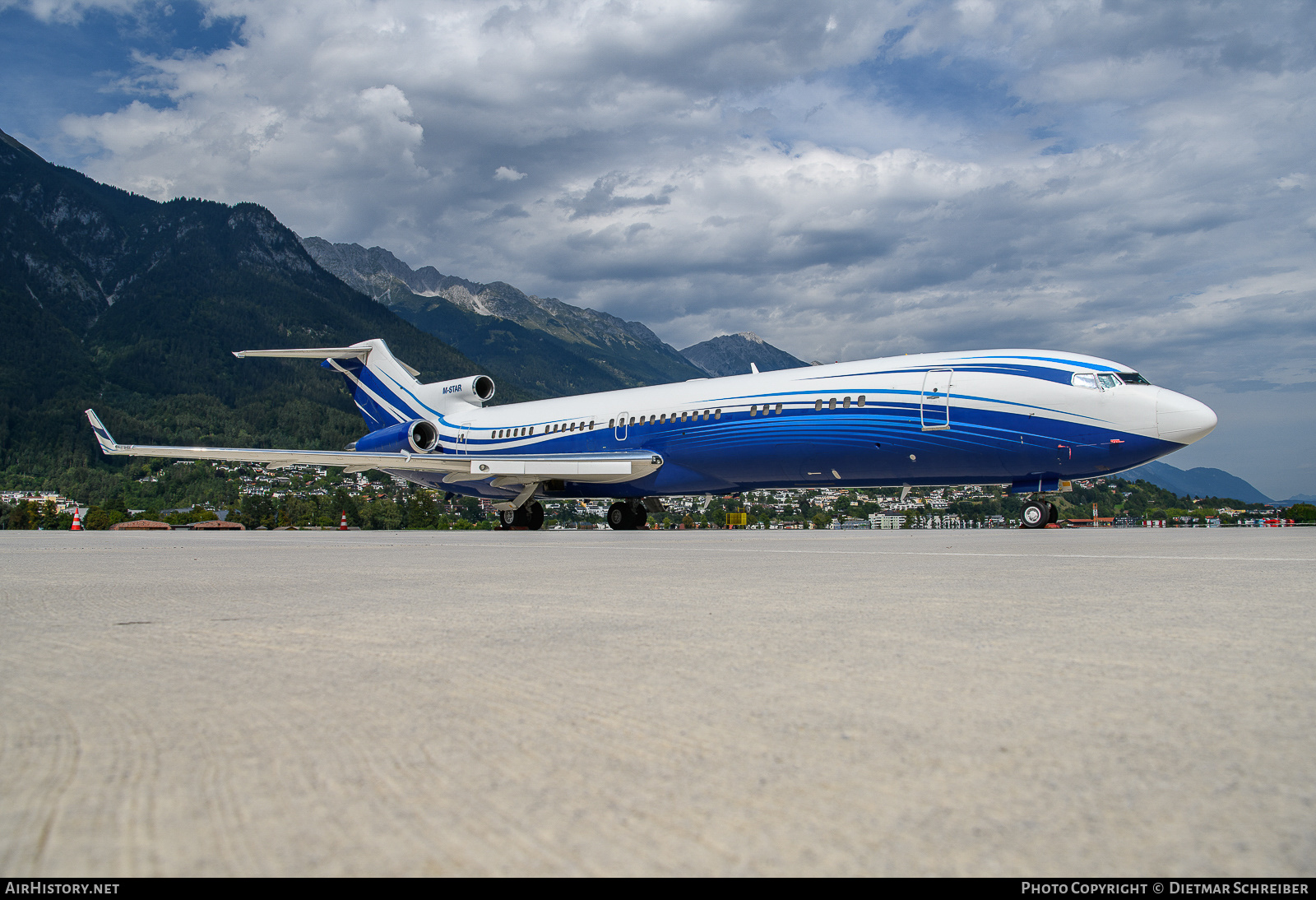 Aircraft Photo of M-STAR | Boeing 727-2X8/Adv(RE) Super 27 | AirHistory.net #748983