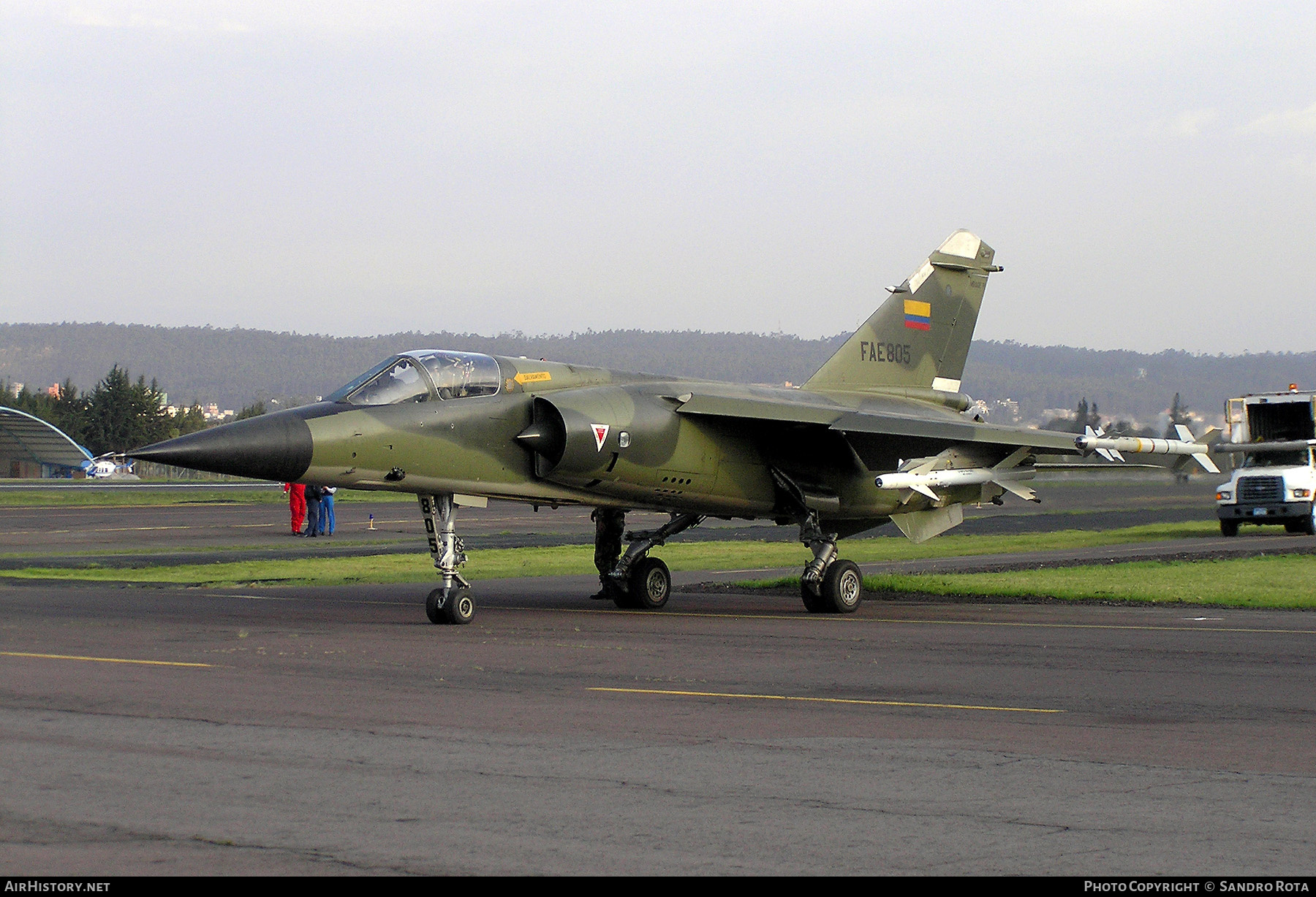 Aircraft Photo of FAE-805 | Dassault Mirage F1JA | Ecuador - Air Force | AirHistory.net #748990