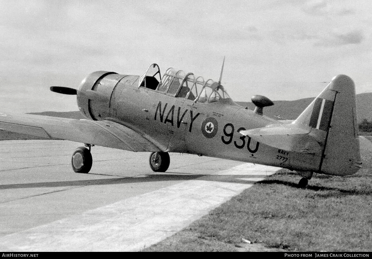 Aircraft Photo of 2777 | North American AT-16 Harvard II | Canada - Navy | AirHistory.net #748998