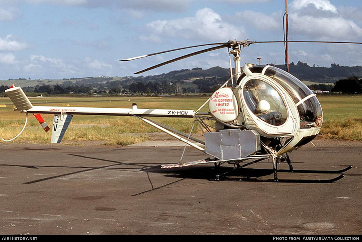 Aircraft Photo of ZK-HGV | Hughes 300C (269C) | Marine Helicopters | AirHistory.net #748999