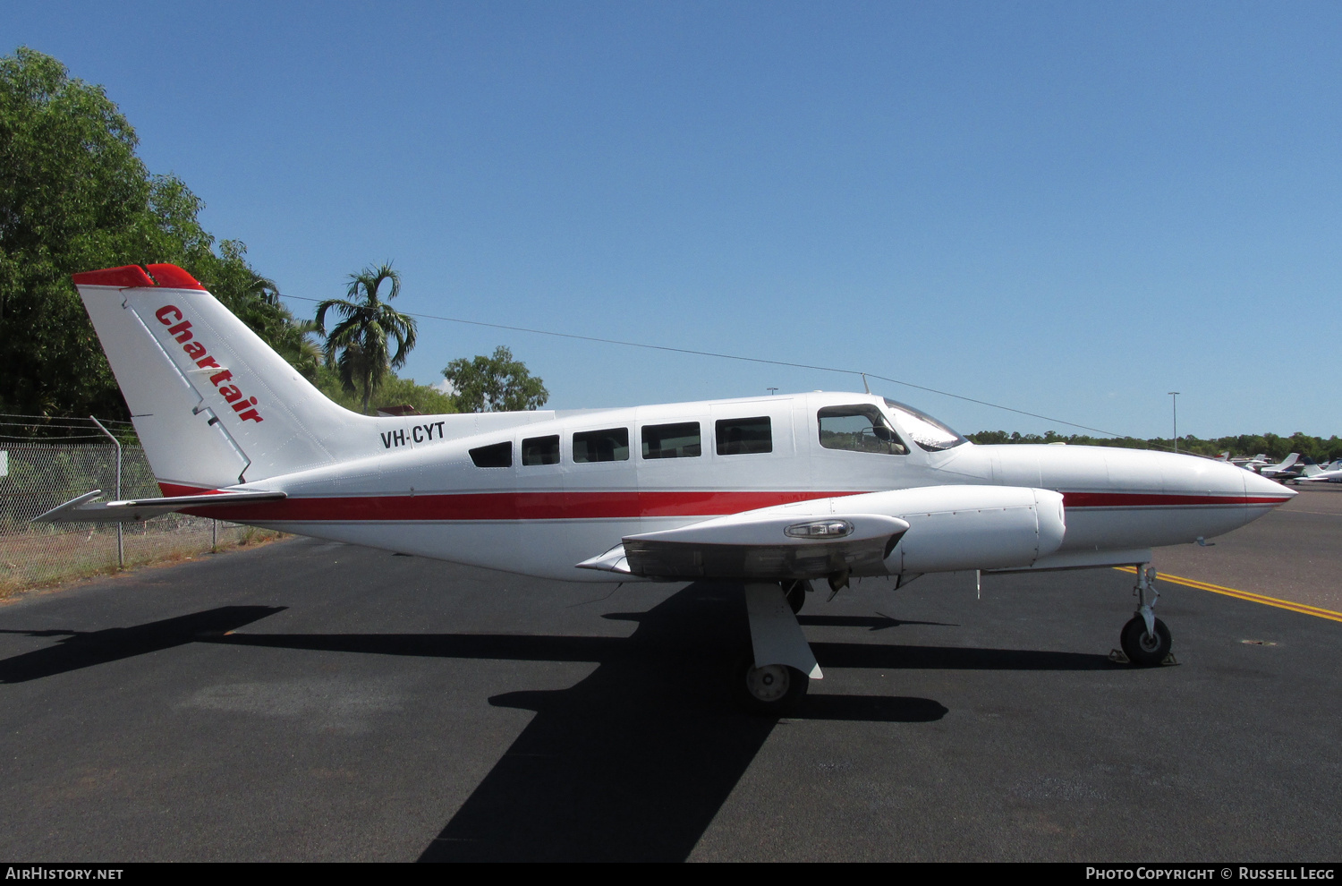 Aircraft Photo of VH-CYT | Cessna 402C | Chartair | AirHistory.net #749004
