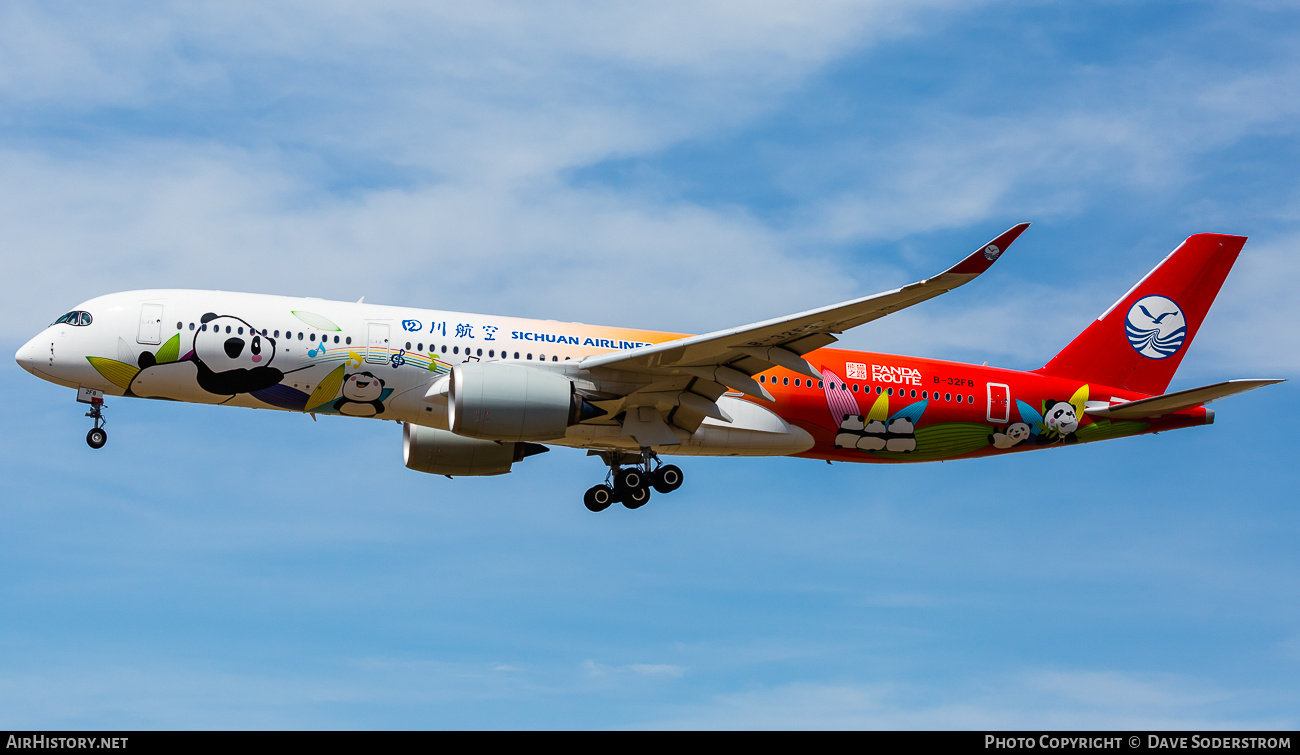 Aircraft Photo of B-32F8 | Airbus A350-941 | Sichuan Airlines | AirHistory.net #749009