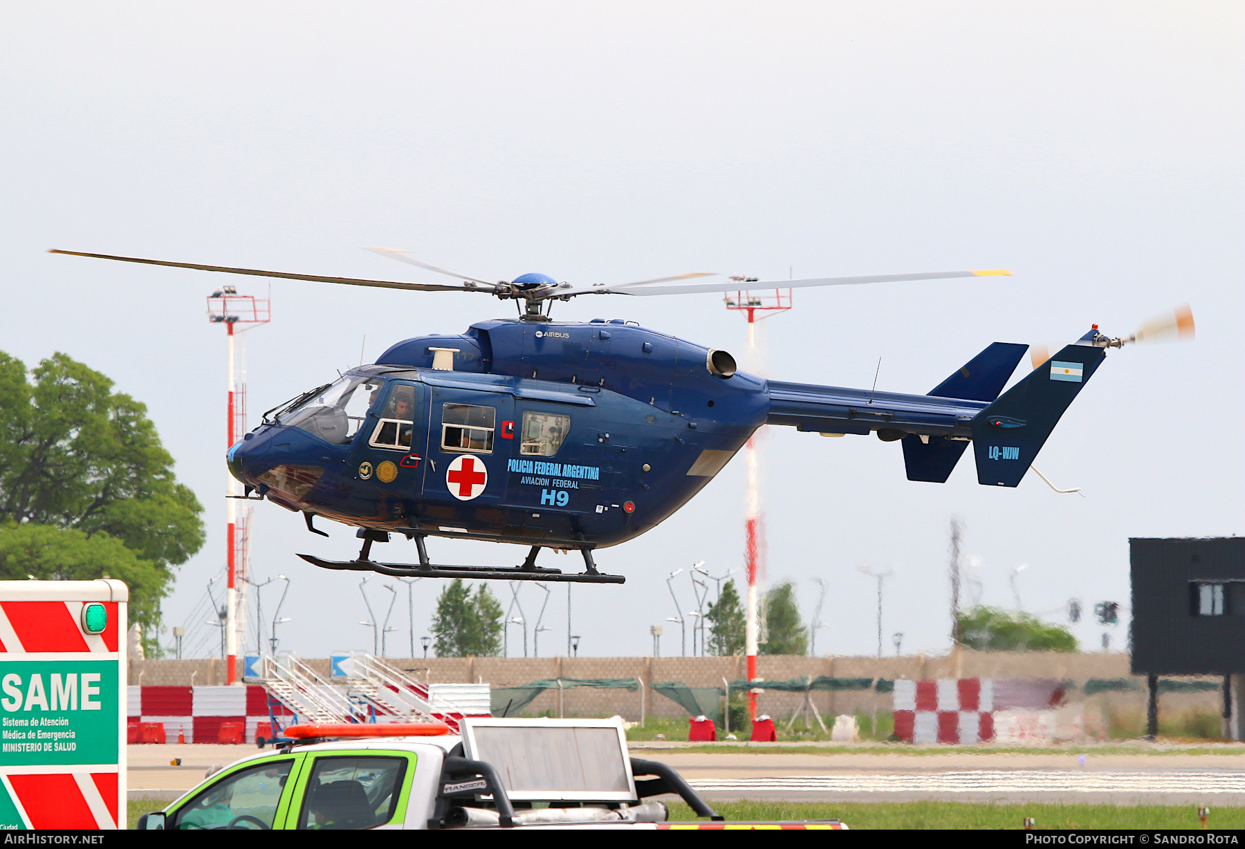 Aircraft Photo of LQ-WJW / H9 | Airbus Helicopters BK-117 C-1 | Policía Federal Argentina | AirHistory.net #749013