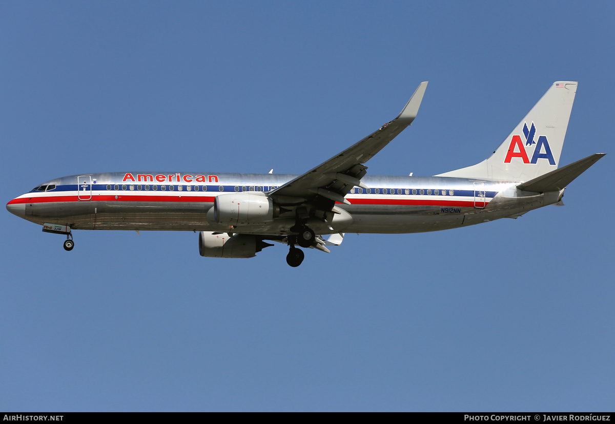 Aircraft Photo of N912NN | Boeing 737-823 | American Airlines | AirHistory.net #749032