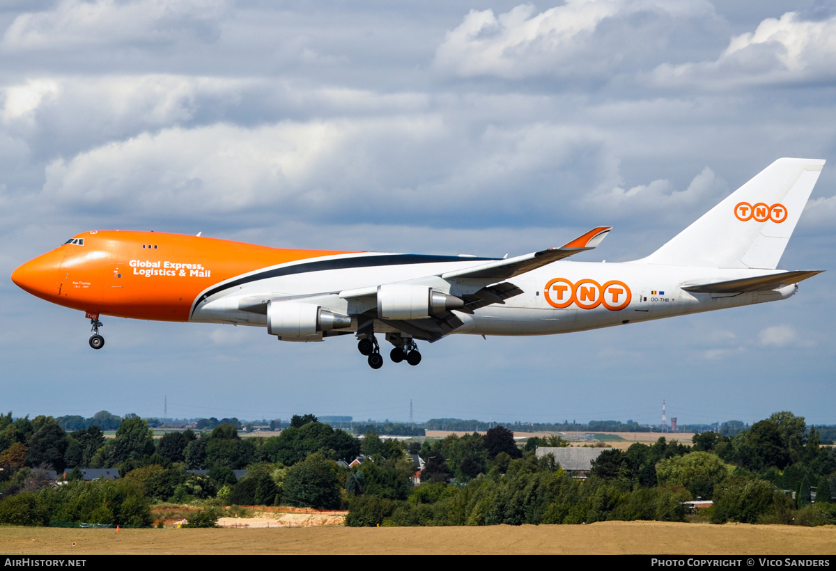 Aircraft Photo of OO-THB | Boeing 747-4HAF/ER/SCD | TNT Airways | AirHistory.net #749035