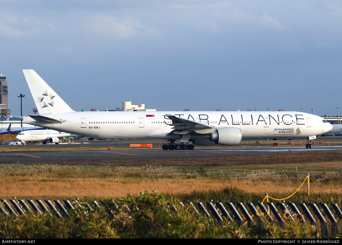 Aircraft Photo of 9V-SWJ | Boeing 777-312/ER | Singapore Airlines | AirHistory.net #749059