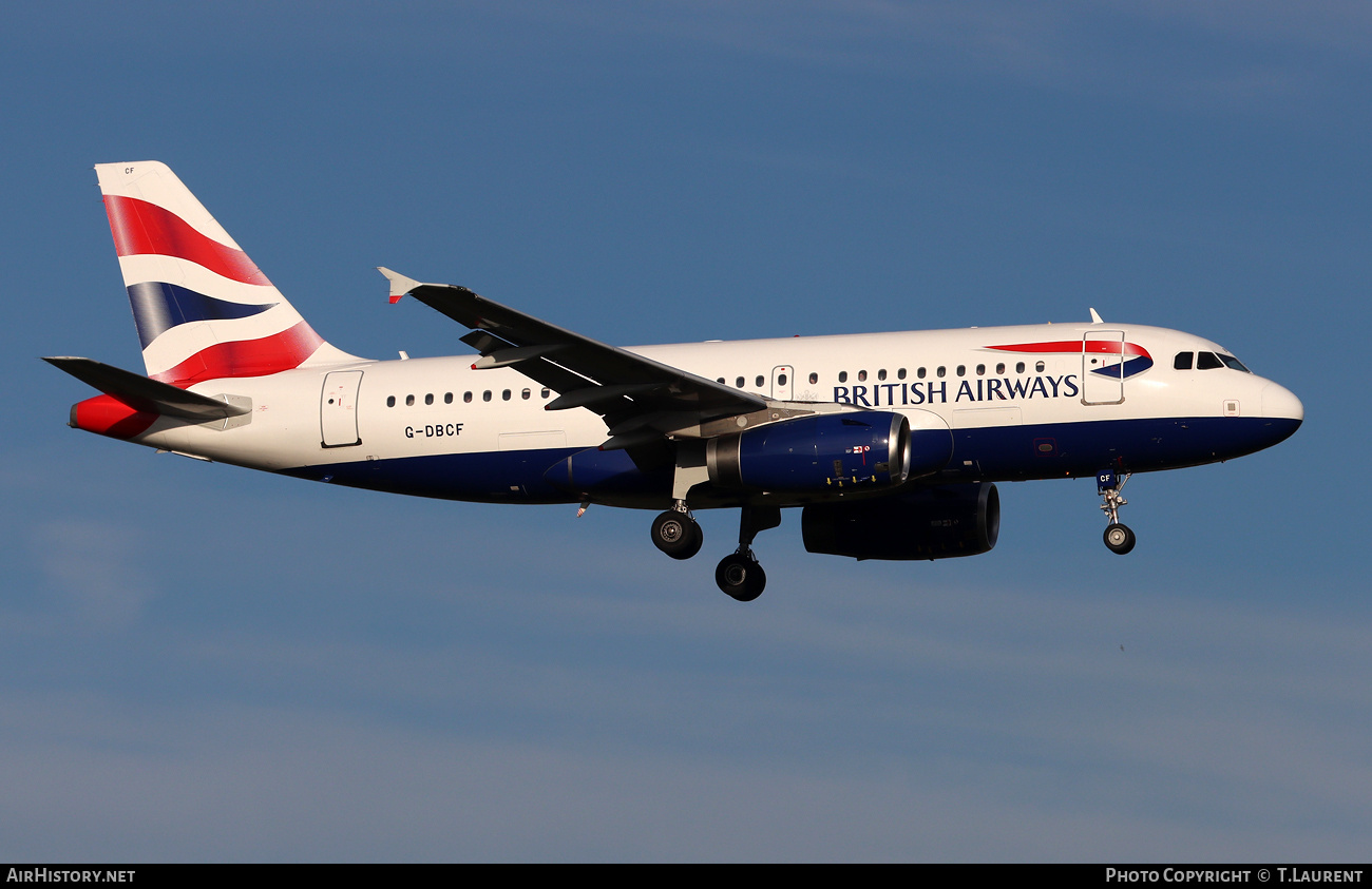 Aircraft Photo of G-DBCF | Airbus A319-131 | British Airways | AirHistory.net #749068