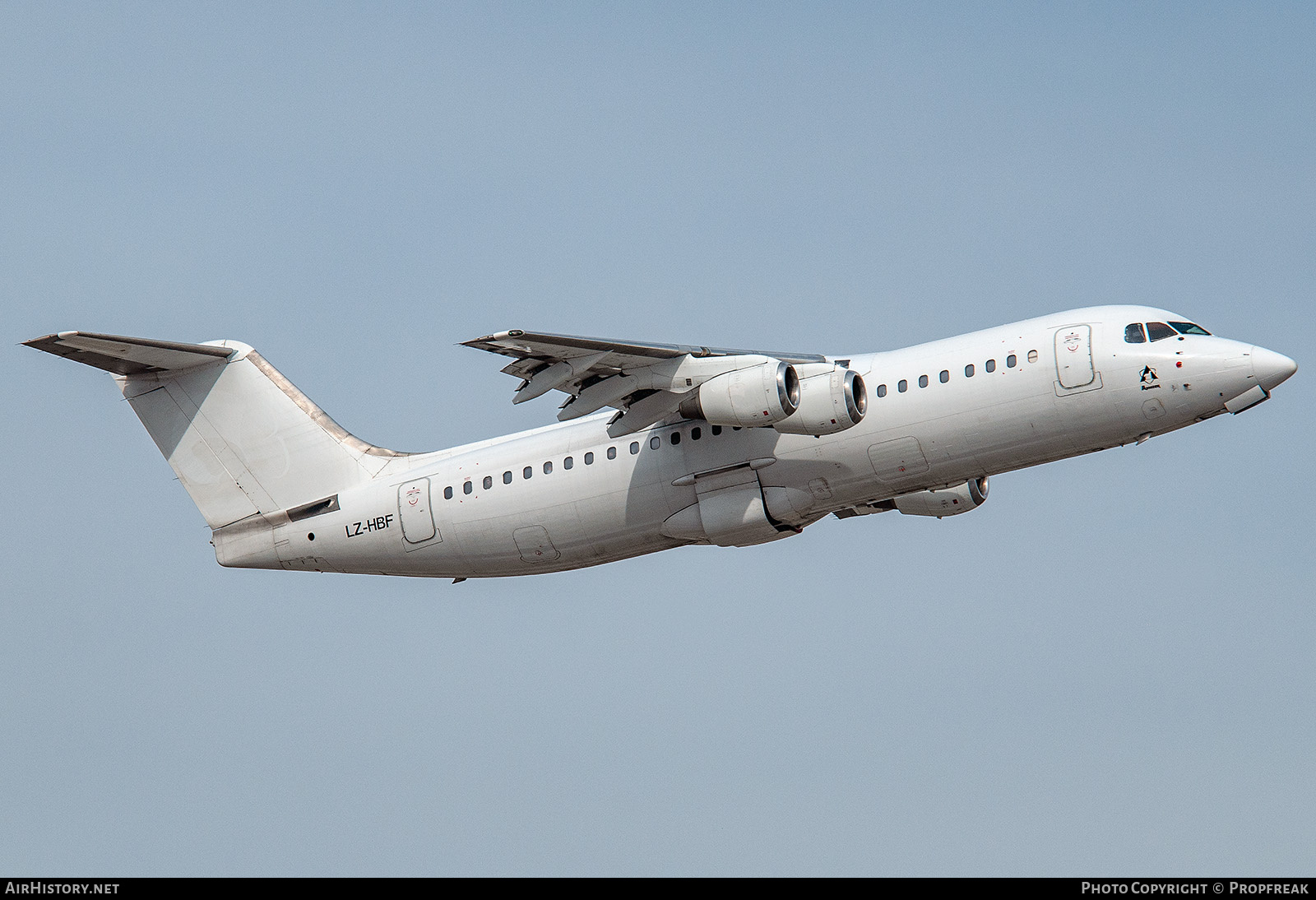 Aircraft Photo of LZ-HBF | British Aerospace BAe-146-300 | AirHistory.net #749080