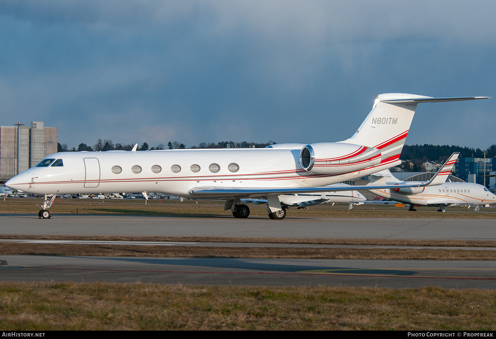 Aircraft Photo of N801TM | Gulfstream Aerospace G-V-SP Gulfstream G550 | AirHistory.net #749083
