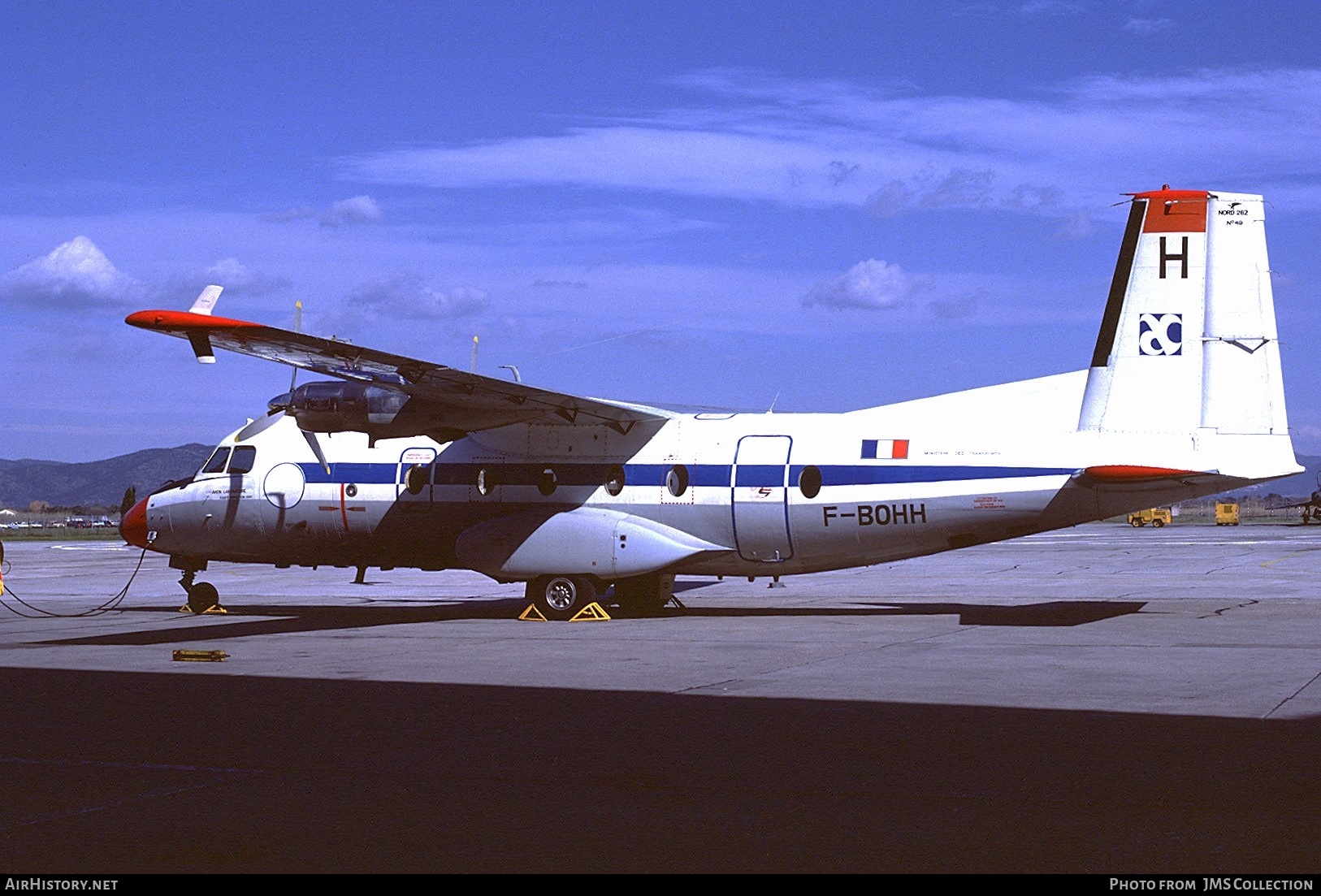 Aircraft Photo of F-BOHH | Nord 262A-35 | DGAC - Direction Générale de l'Aviation Civile | AirHistory.net #749085