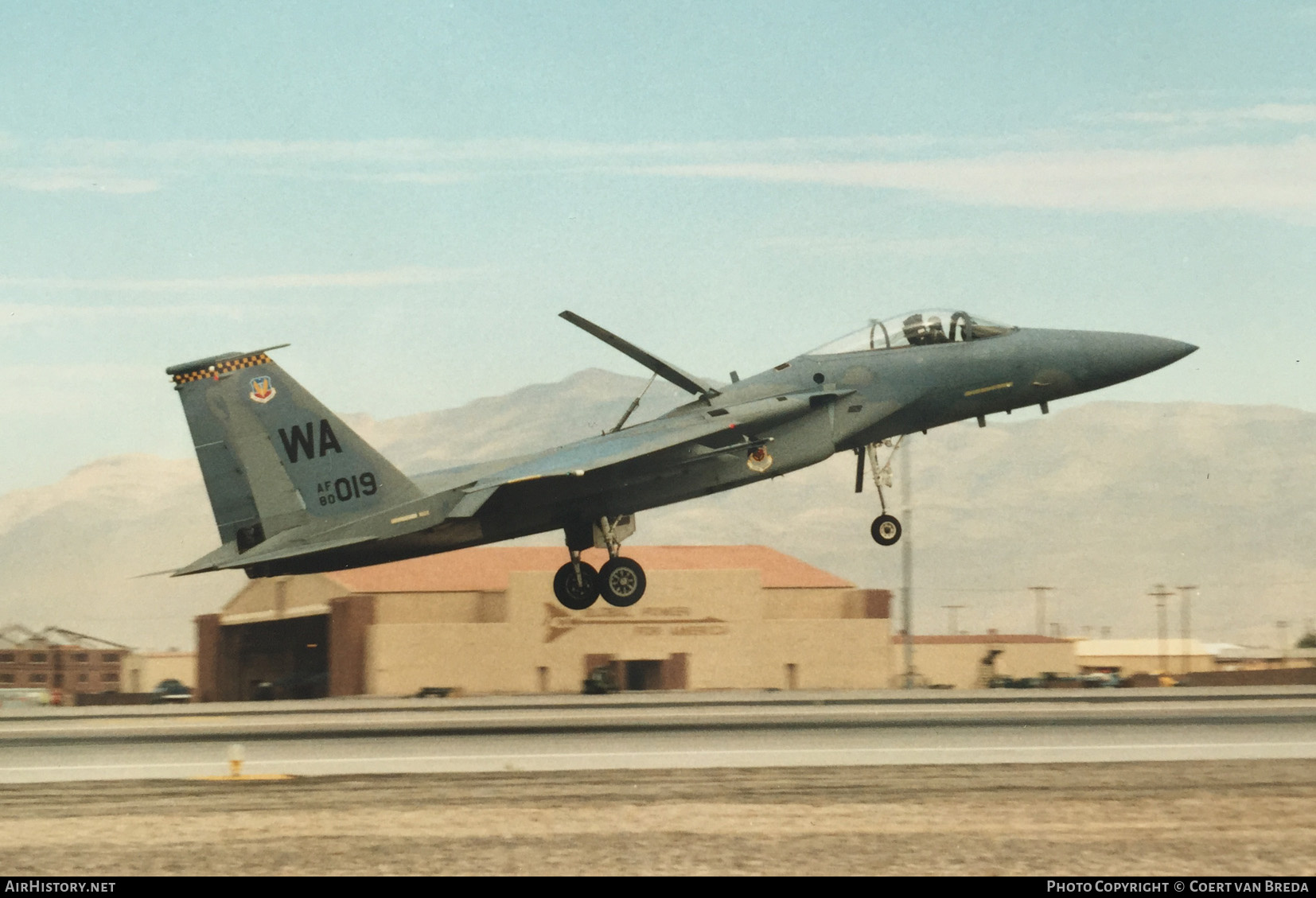 Aircraft Photo of 80-0019 / AF80-019 | McDonnell Douglas F-15C Eagle | USA - Air Force | AirHistory.net #749113