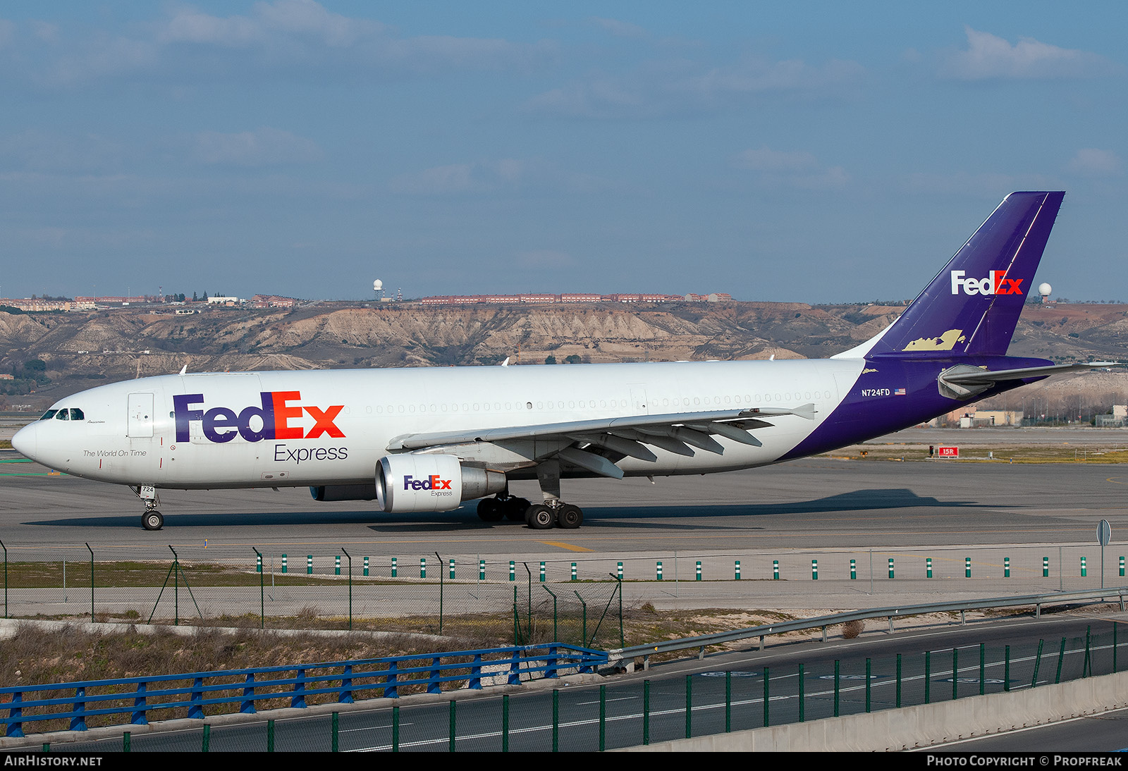 Aircraft Photo of N724FD | Airbus A300B4-622R(F) | FedEx Express - Federal Express | AirHistory.net #749127