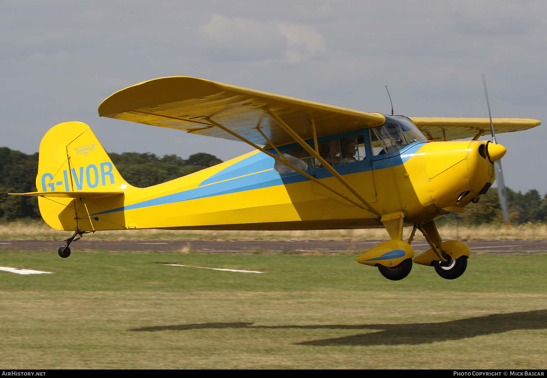 Aircraft Photo of G-IVOR | Aeronca 11AC Chief | AirHistory.net #749153