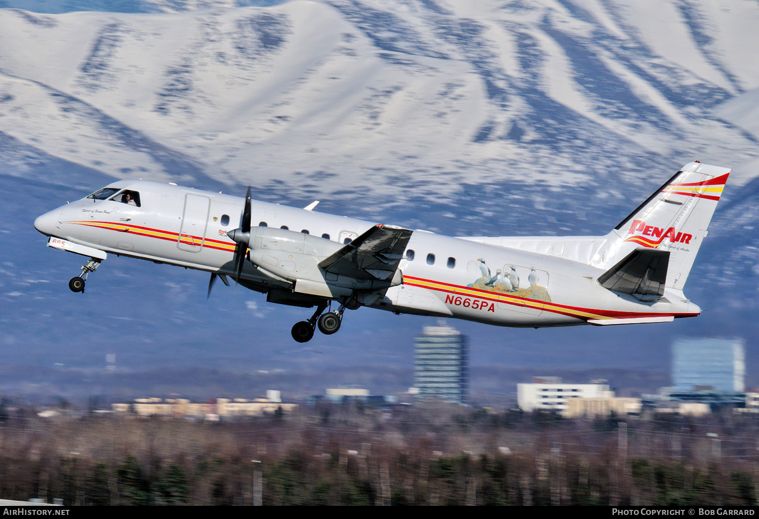 Aircraft Photo of N665PA | Saab 340B | Peninsula Airways - PenAir | AirHistory.net #749160