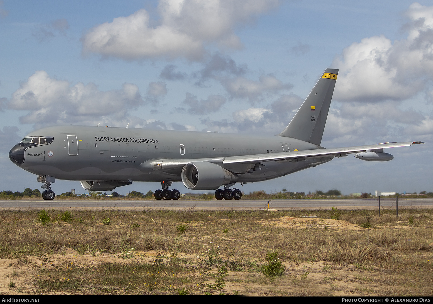 Aircraft Photo of FAC1202 | Boeing KC-767/MMTT Jupiter (767-2J6ER) | Colombia - Air Force | AirHistory.net #749164
