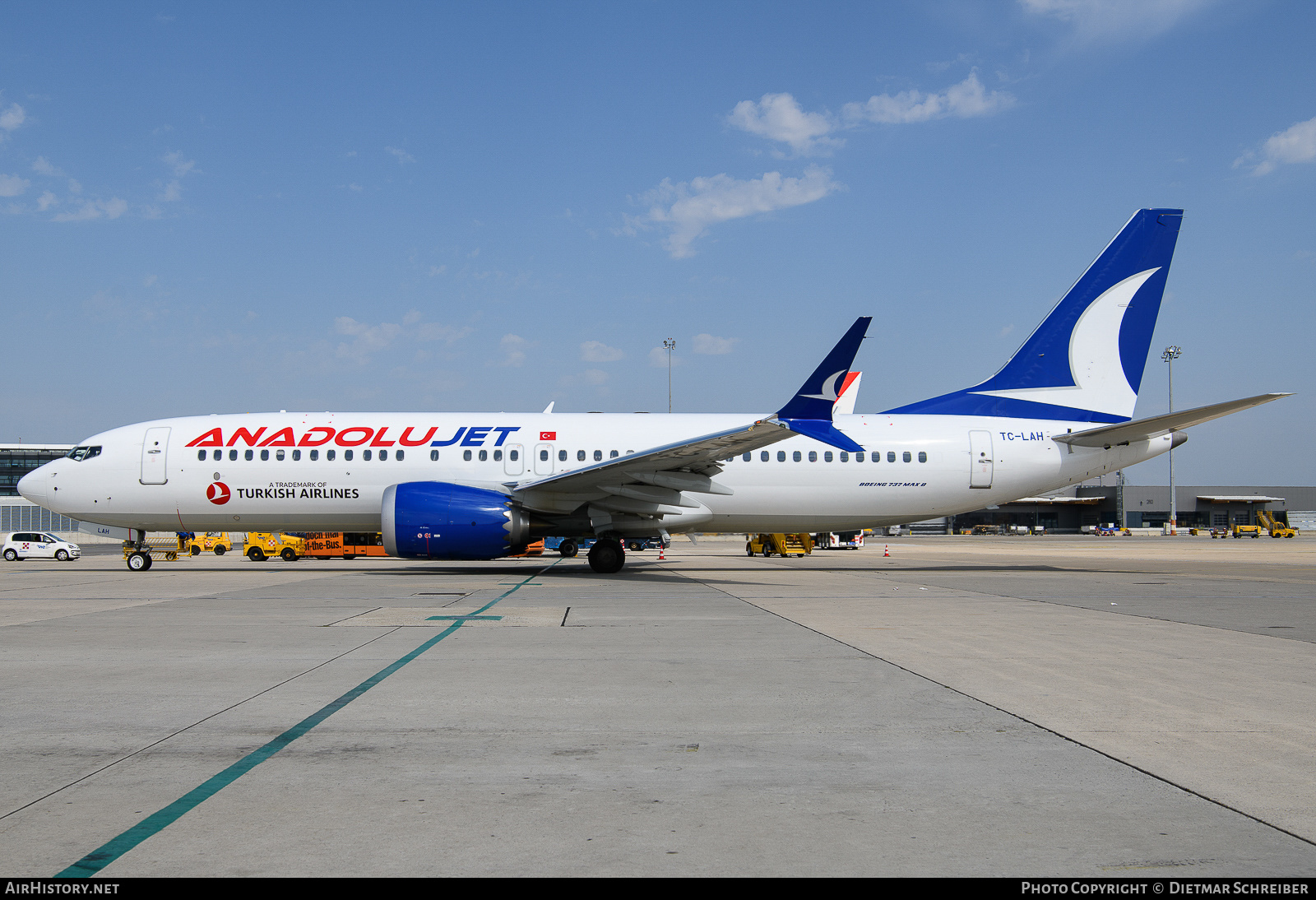 Aircraft Photo of TC-LAH | Boeing 737-8 Max 8 | AnadoluJet | AirHistory.net #749179