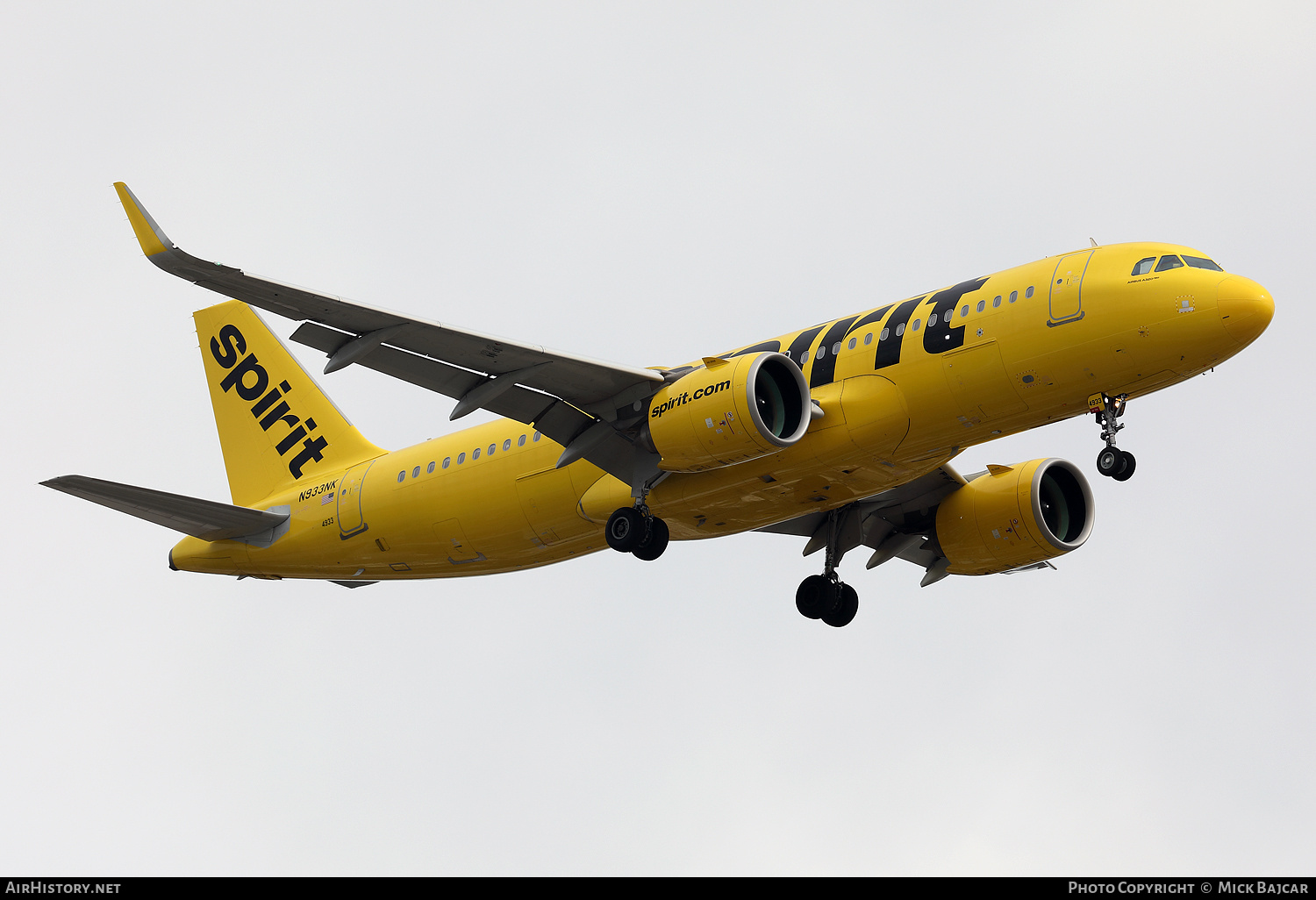 Aircraft Photo of N933NK | Airbus A320-271N | Spirit Airlines | AirHistory.net #749199