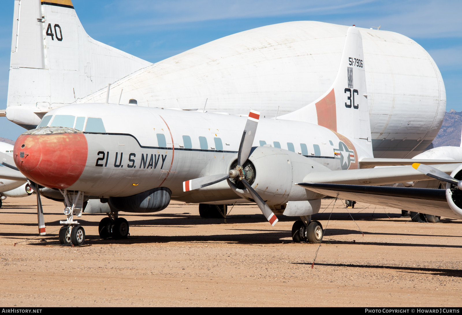 Aircraft Photo of 51-7906 | Convair VT-29B | USA - Navy | AirHistory.net #749215