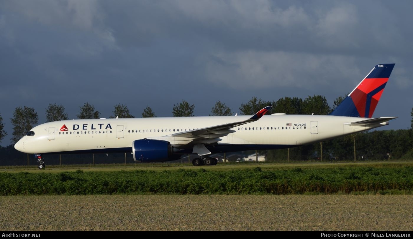 Aircraft Photo of N506DN | Airbus A350-941 | Delta Air Lines | AirHistory.net #749225