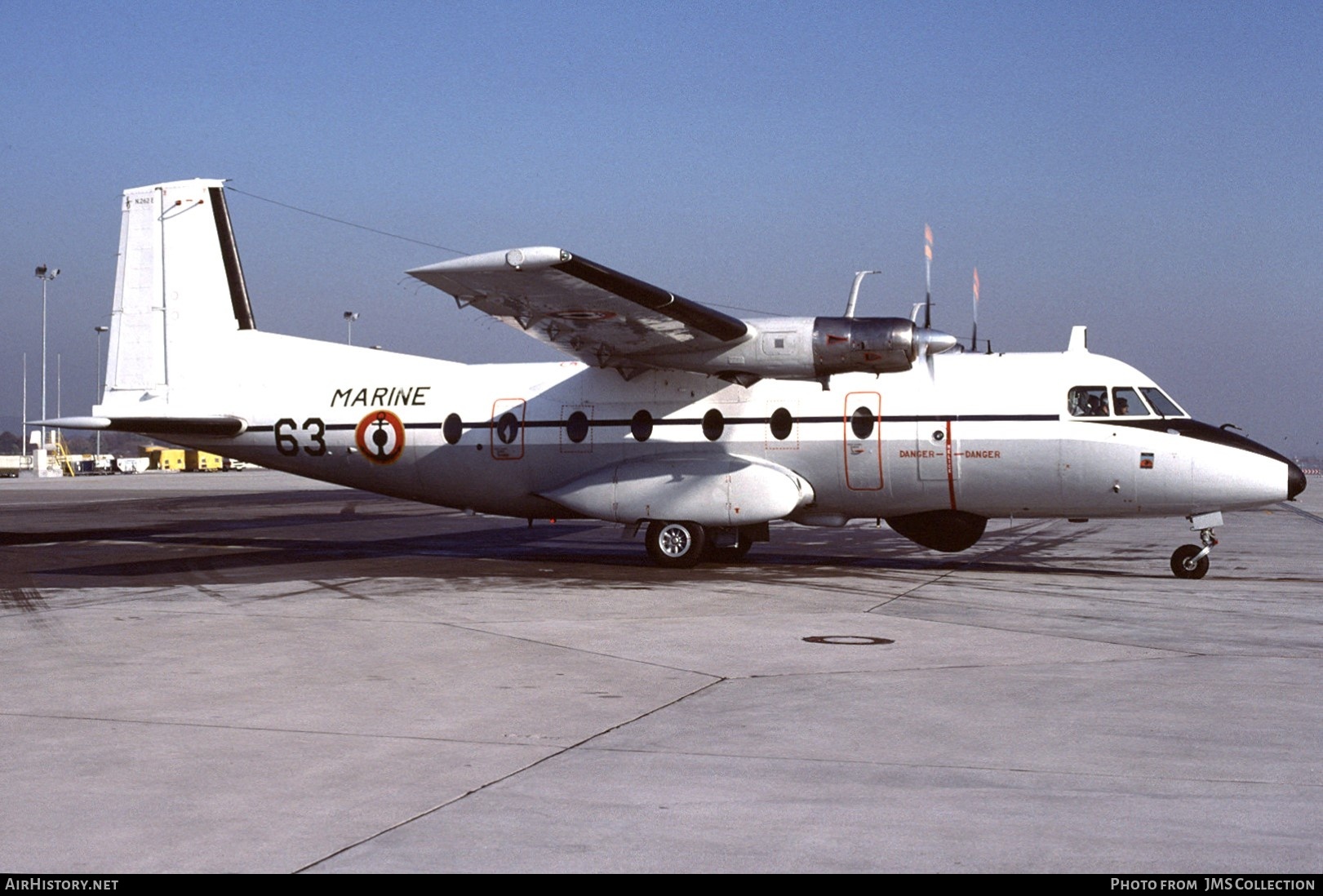 Aircraft Photo of 63 | Aerospatiale N-262E | France - Navy | AirHistory.net #749242
