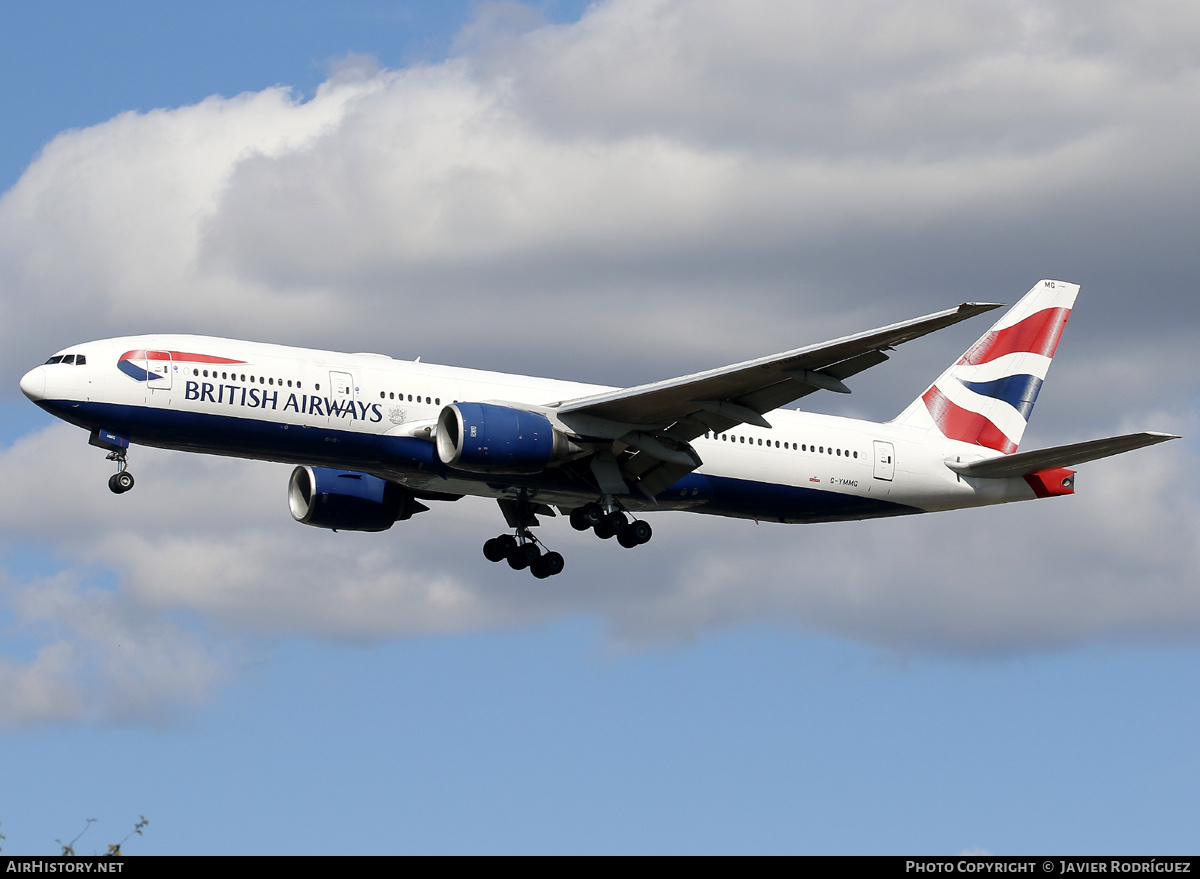 Aircraft Photo of G-YMMG | Boeing 777-236/ER | British Airways | AirHistory.net #749243