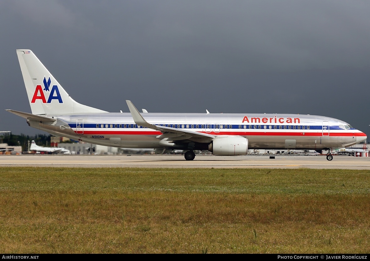 Aircraft Photo of N916NN | Boeing 737-823 | American Airlines | AirHistory.net #749259