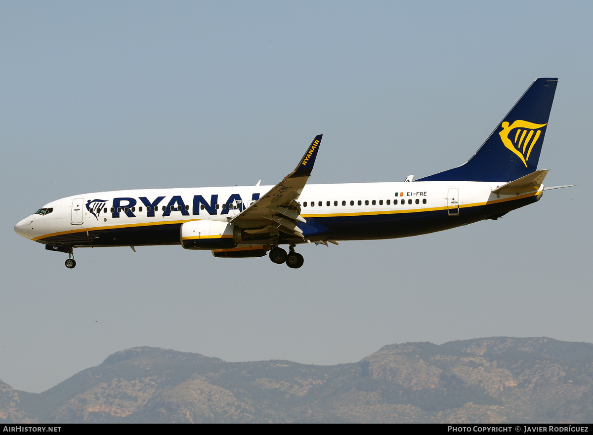 Aircraft Photo of EI-FRE | Boeing 737-8AS | Ryanair | AirHistory.net #749270