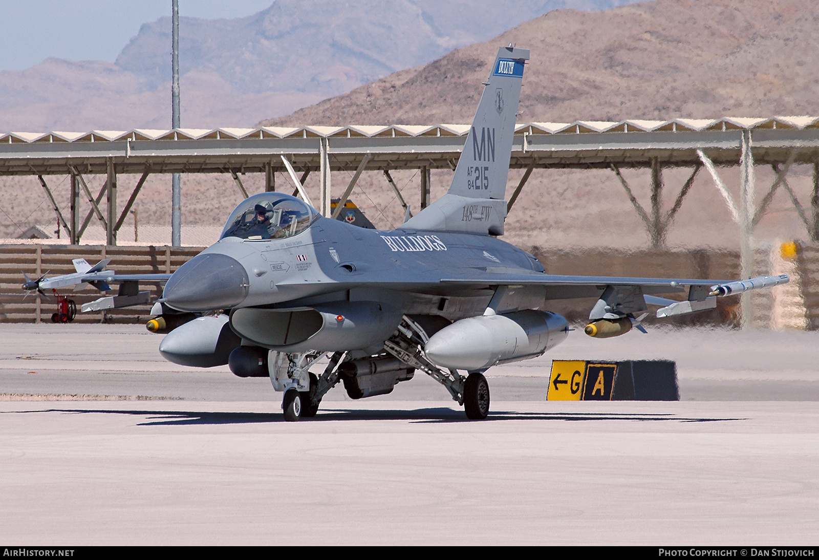 Aircraft Photo of 84-1215 / AF84-215 | General Dynamics F-16C Fighting Falcon | USA - Air Force | AirHistory.net #749290