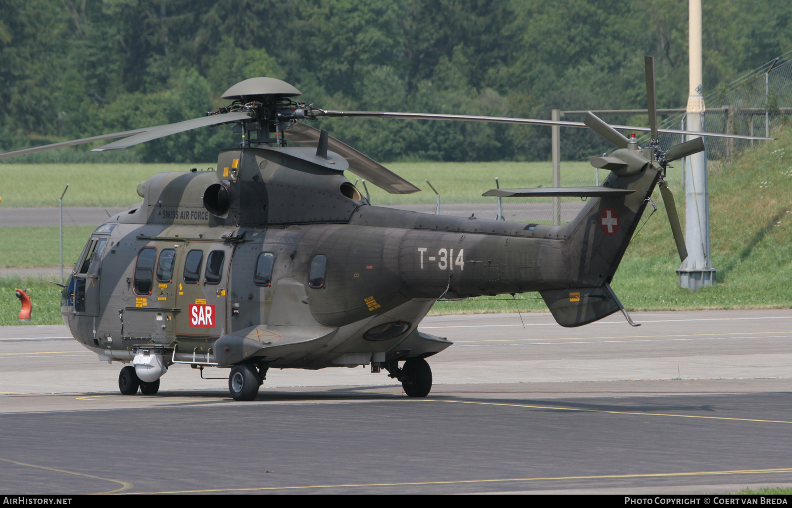 Aircraft Photo of T-314 | Aerospatiale TH06 Super Puma (AS-332M1) | Switzerland - Air Force | AirHistory.net #749324