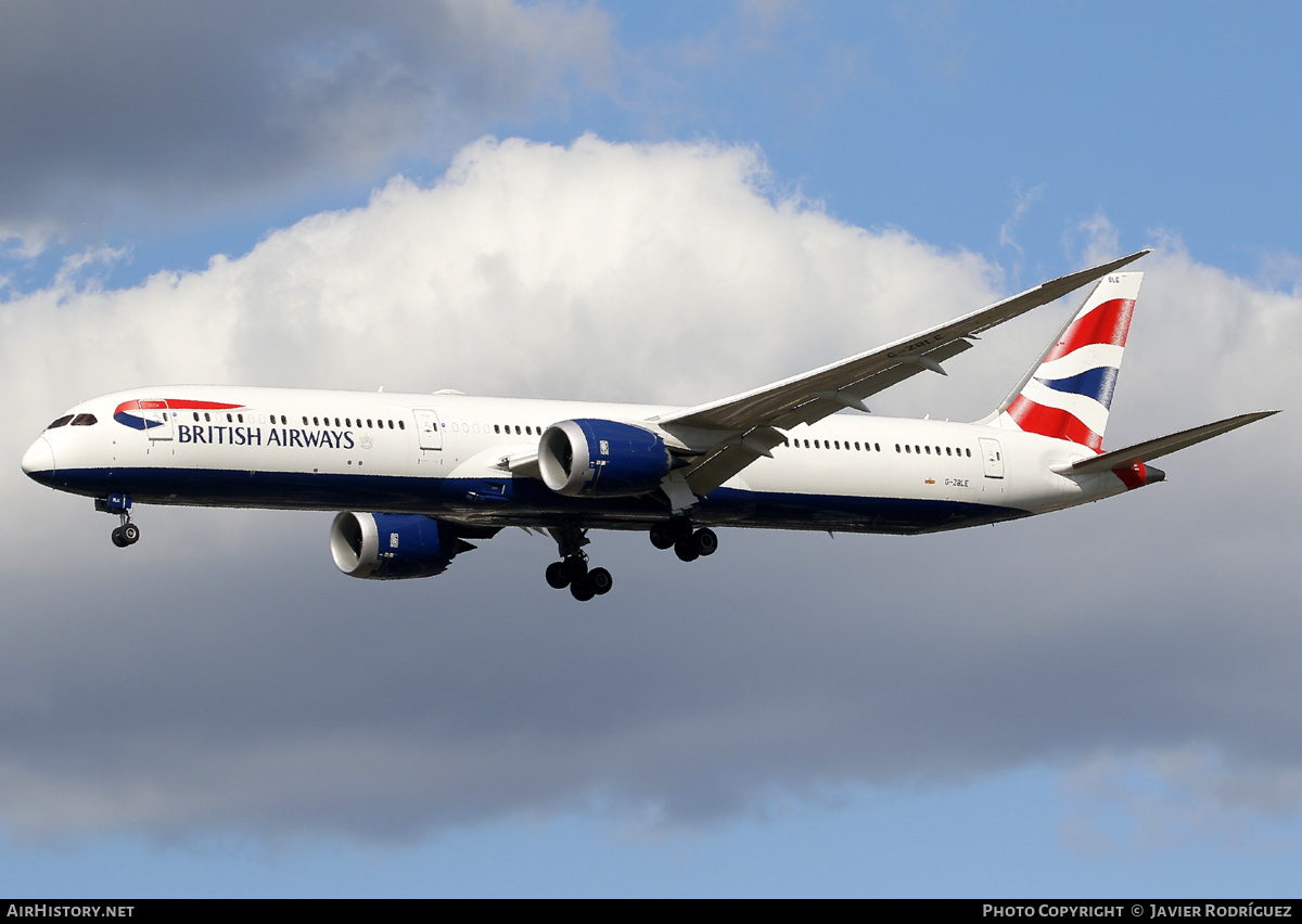 Aircraft Photo of G-ZBLE | Boeing 787-10 Dreamliner | British Airways | AirHistory.net #749330