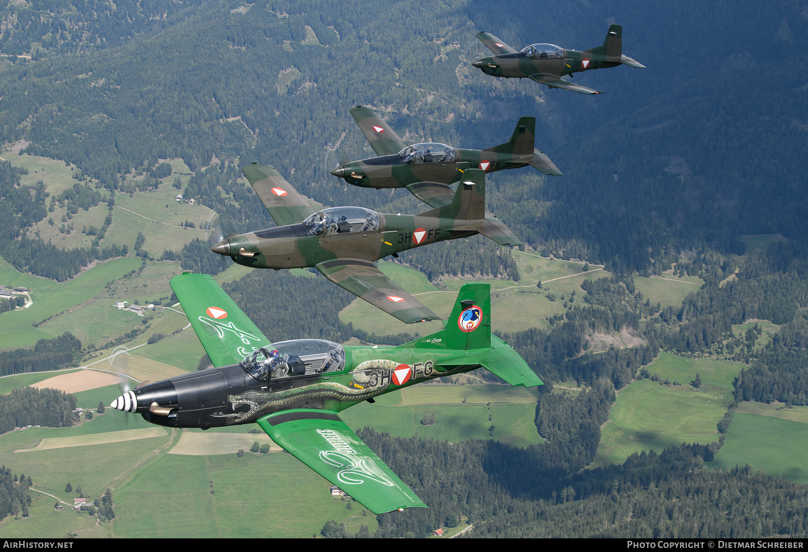 Aircraft Photo of 3H-FG | Pilatus PC-7 | Austria - Air Force | AirHistory.net #749336