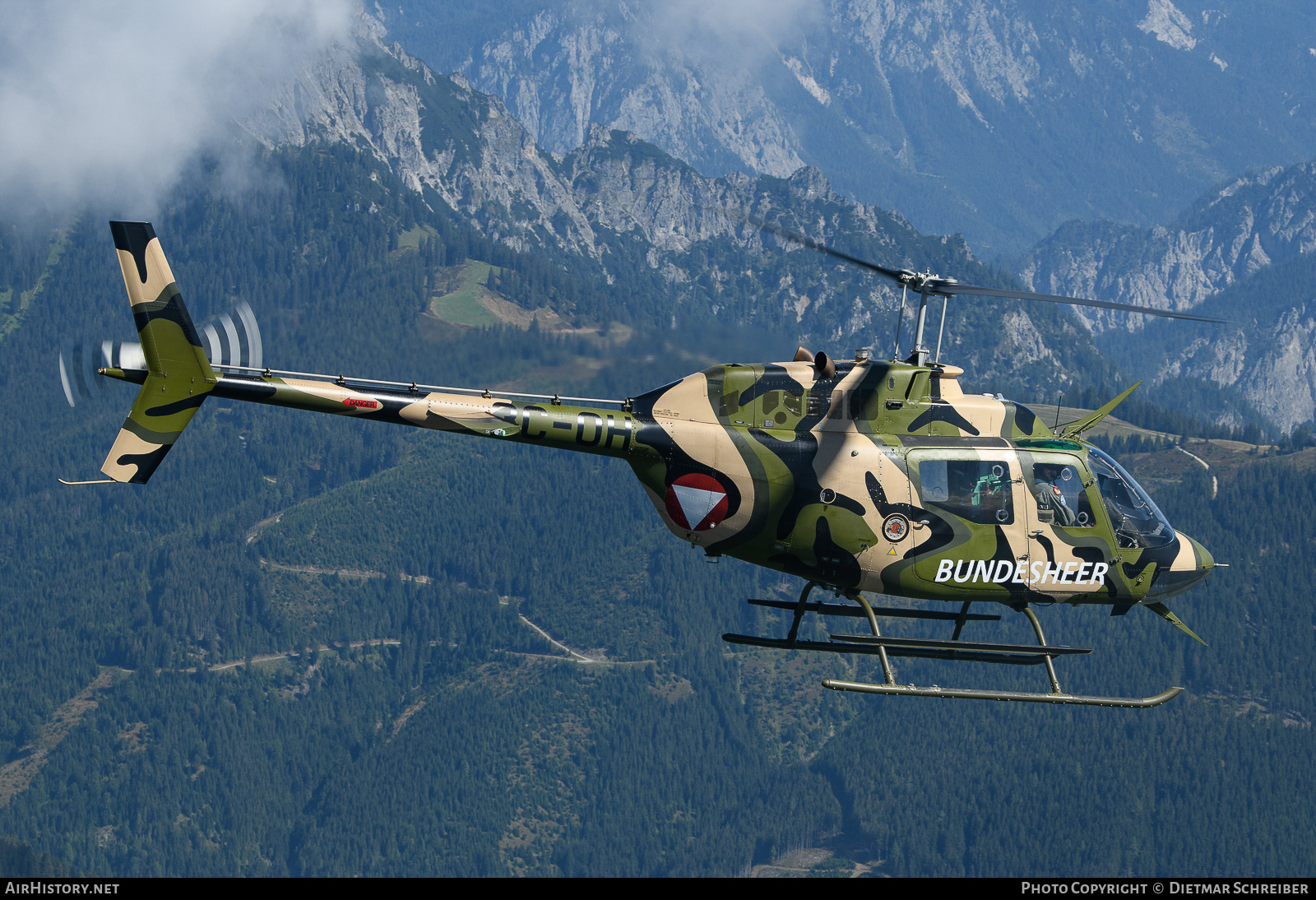 Aircraft Photo of 3C-OH | Bell OH-58B Kiowa (206A-1) | Austria - Air Force | AirHistory.net #749338