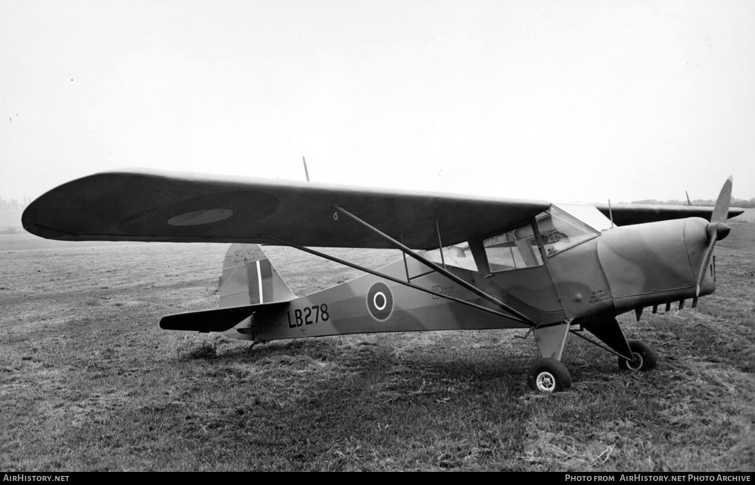 Aircraft Photo of LB278 | Taylorcraft D/1 Auster Mk1 | UK - Air Force | AirHistory.net #749360