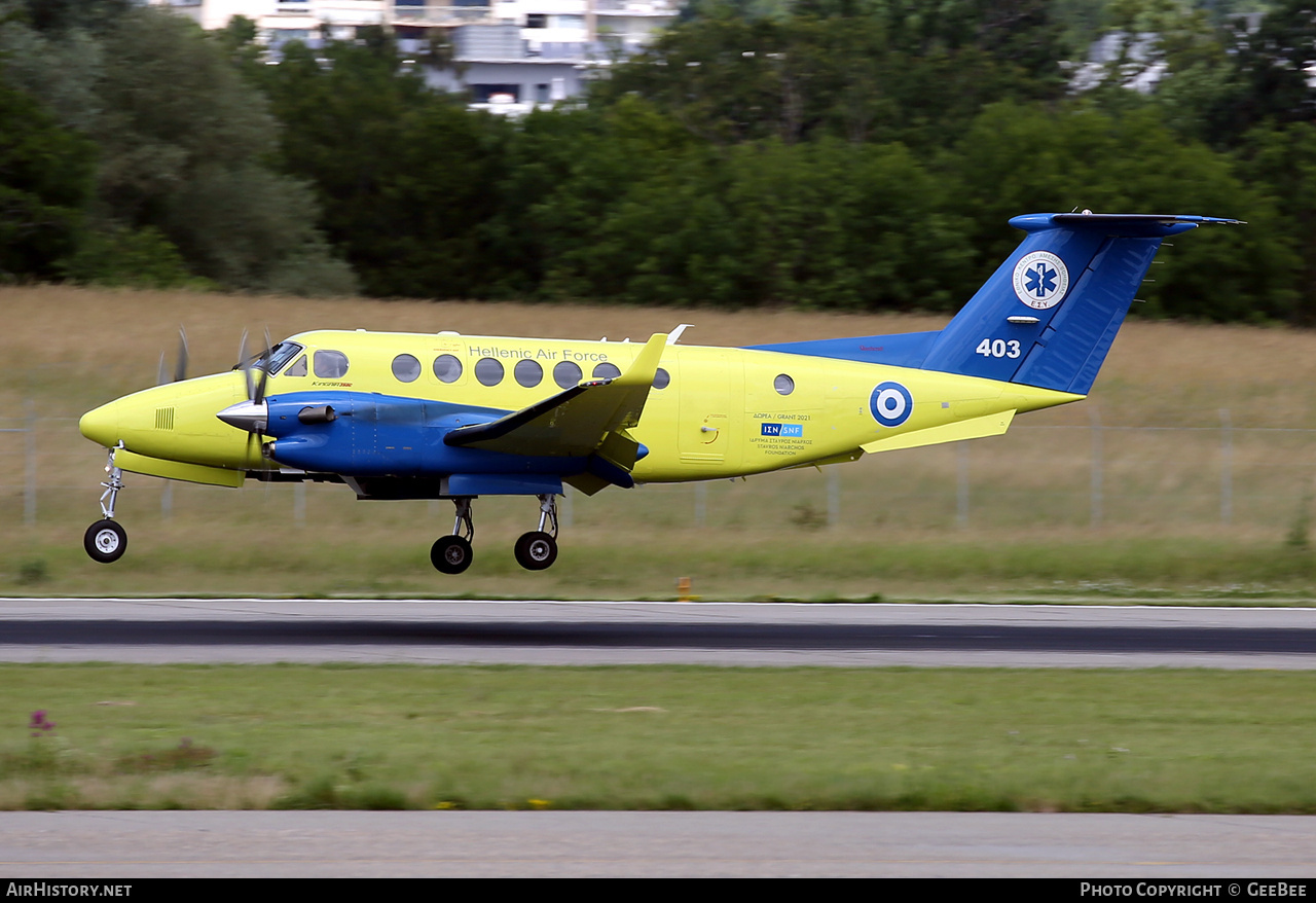 Aircraft Photo of 403 | Beechcraft 350i King Air (B300) | Greece - Air Force | AirHistory.net #749370