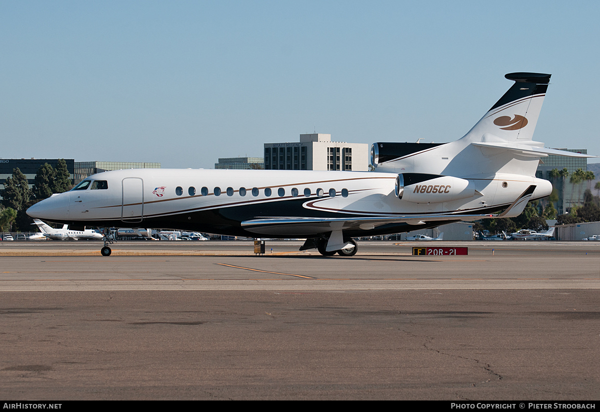 Aircraft Photo of N805CC | Dassault Falcon 7X | AirHistory.net #749389