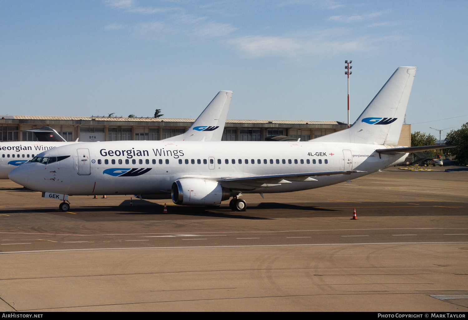 Aircraft Photo of 4L-GEK | Boeing 737-35B | Georgian Wings | AirHistory.net #749398