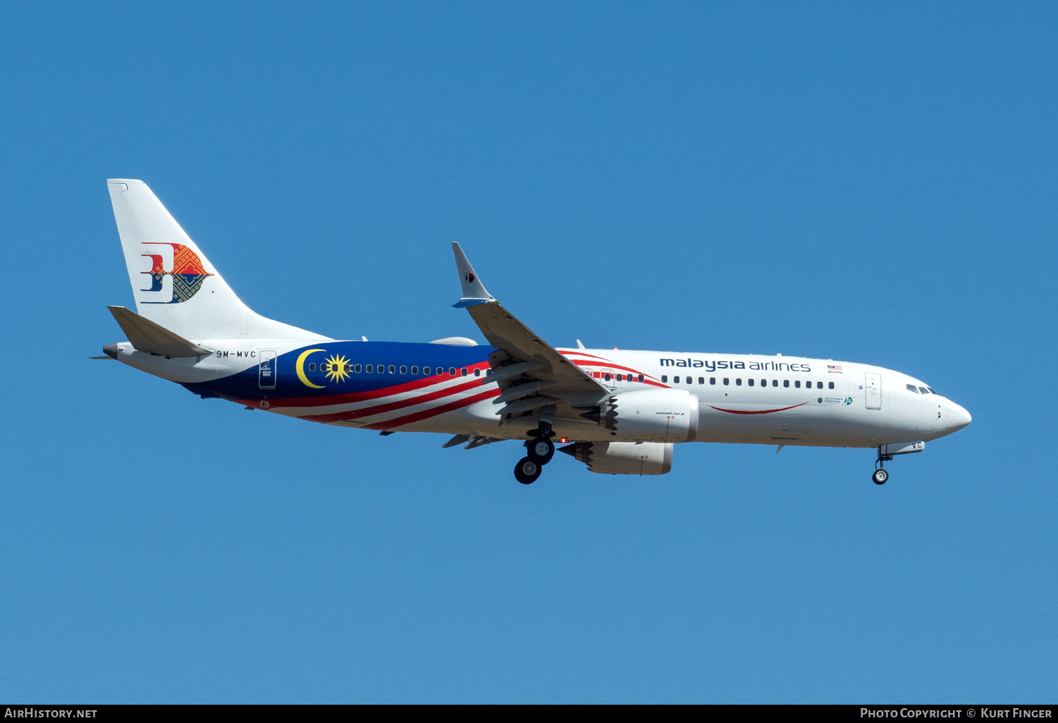Aircraft Photo of 9M-MVC | Boeing 737-8 Max 8 | Malaysia Airlines | AirHistory.net #749404