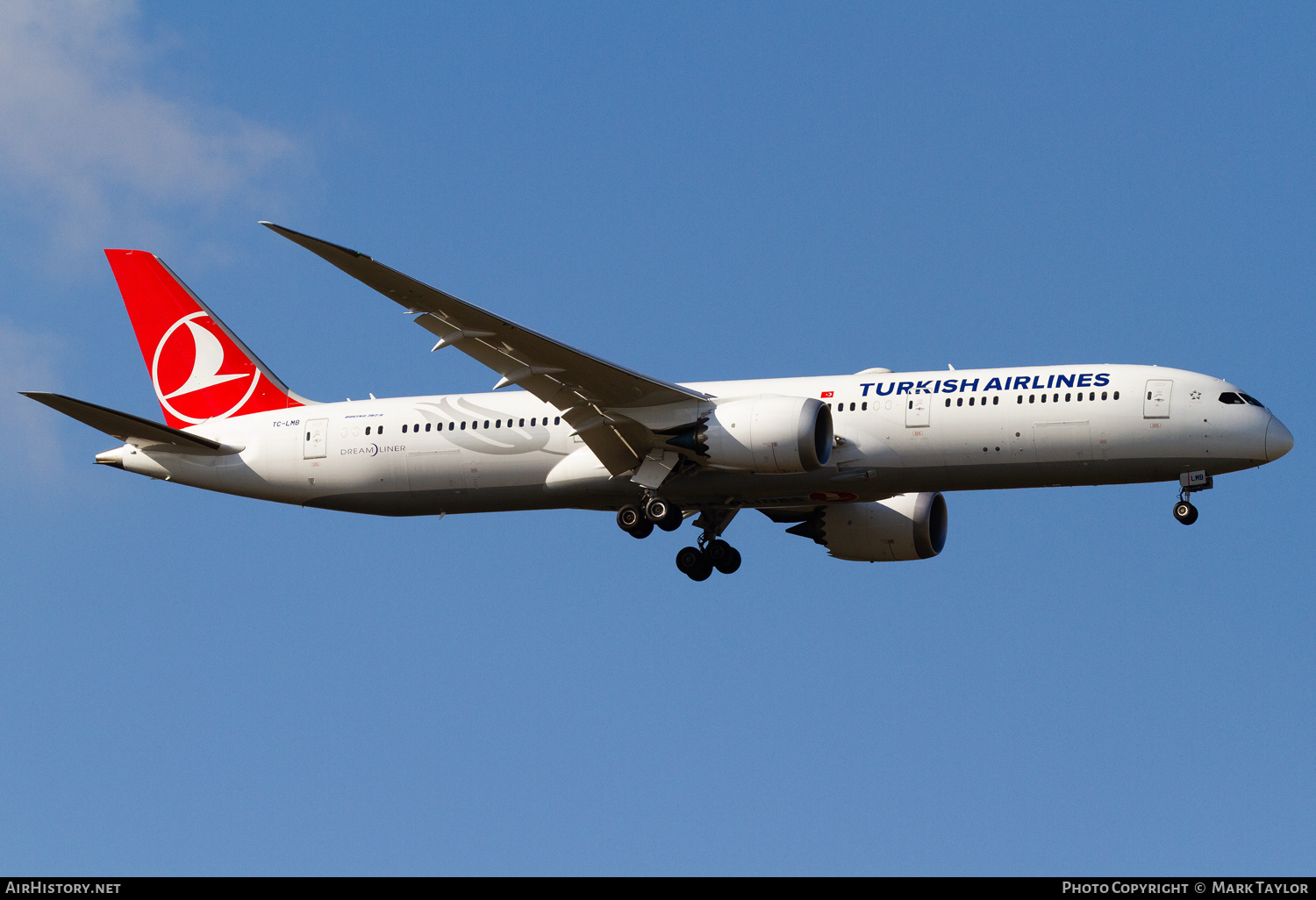 Aircraft Photo of TC-LMB | Boeing 787-9 Dreamliner | Turkish Airlines | AirHistory.net #749418