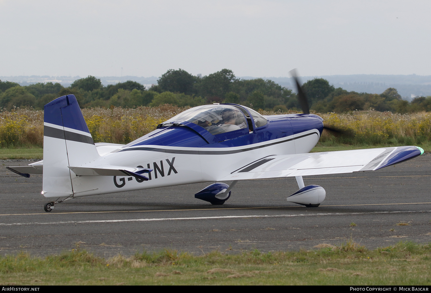 Aircraft Photo of G-CINX | Van's RV-7 | AirHistory.net #749421