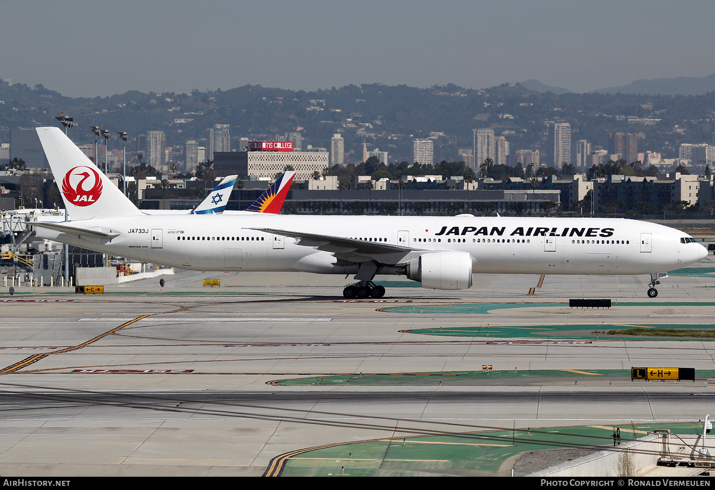 Aircraft Photo of JA733J | Boeing 777-346/ER | Japan Airlines - JAL | AirHistory.net #749430