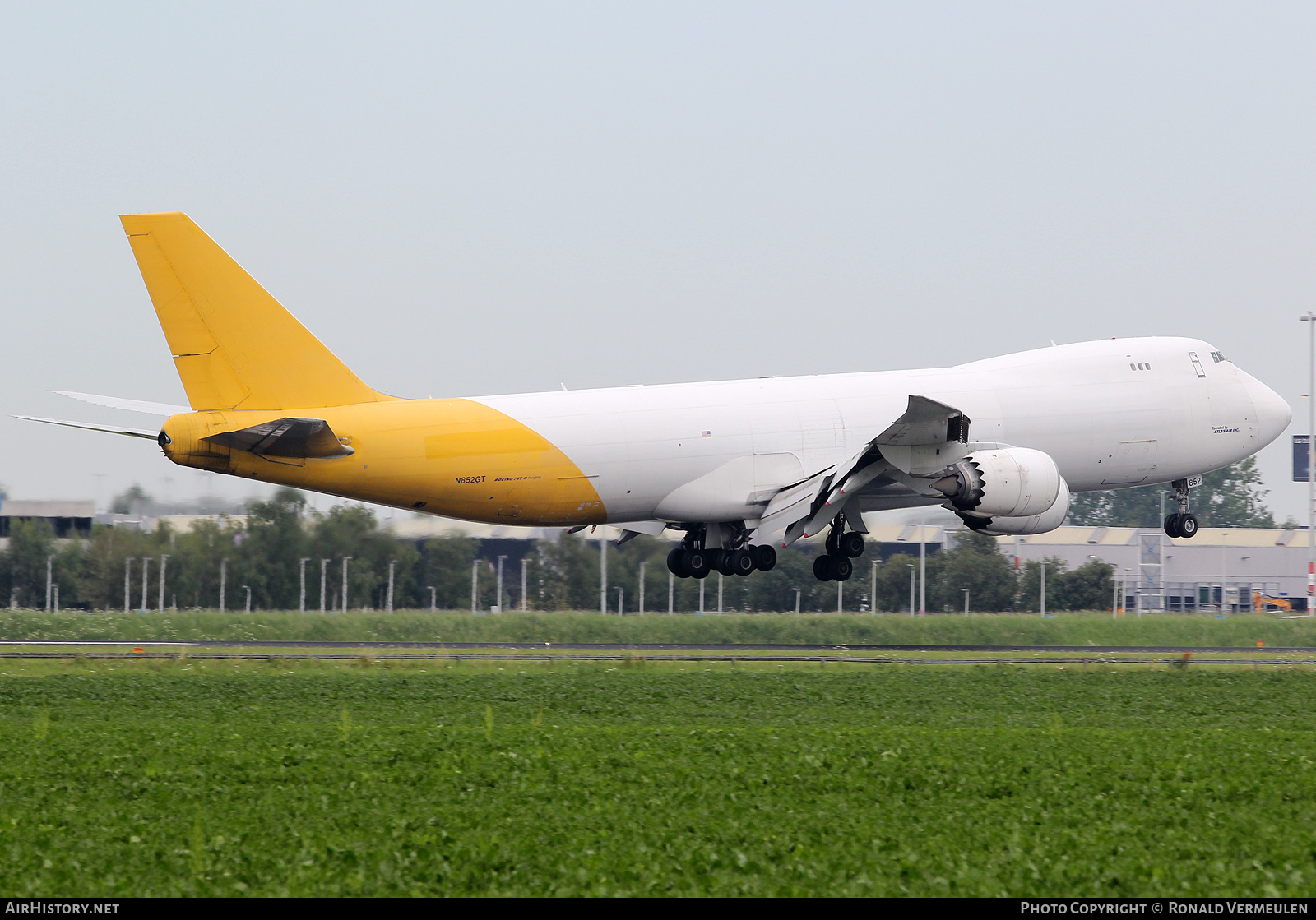 Aircraft Photo of N852GT | Boeing 747-87UF/SCD | Atlas Air | AirHistory.net #749447