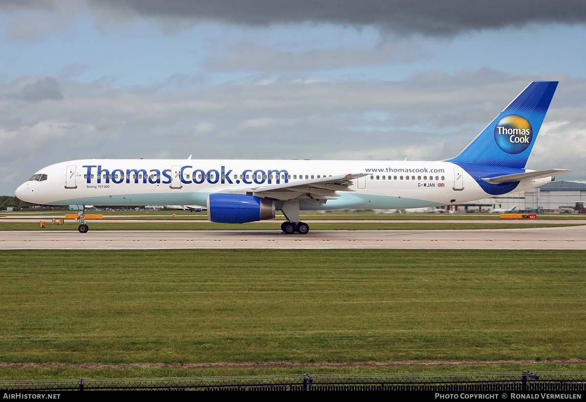 Aircraft Photo of G-WJAN | Boeing 757-21K | Thomas Cook Airlines | AirHistory.net #749456