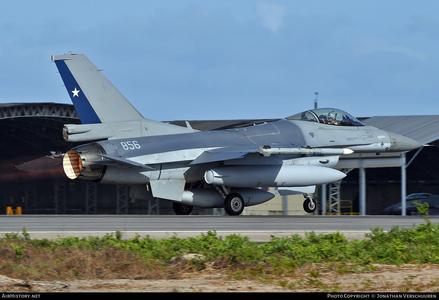 Aircraft Photo of 856 | Lockheed Martin F-16C Fighting Falcon | Chile - Air Force | AirHistory.net #749466