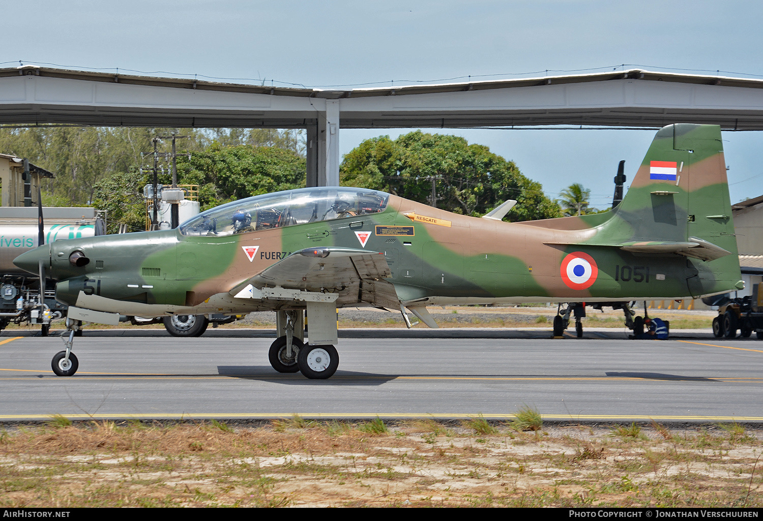 Aircraft Photo of 1051 | Embraer AT-27 Tucano | Paraguay - Air Force | AirHistory.net #749479
