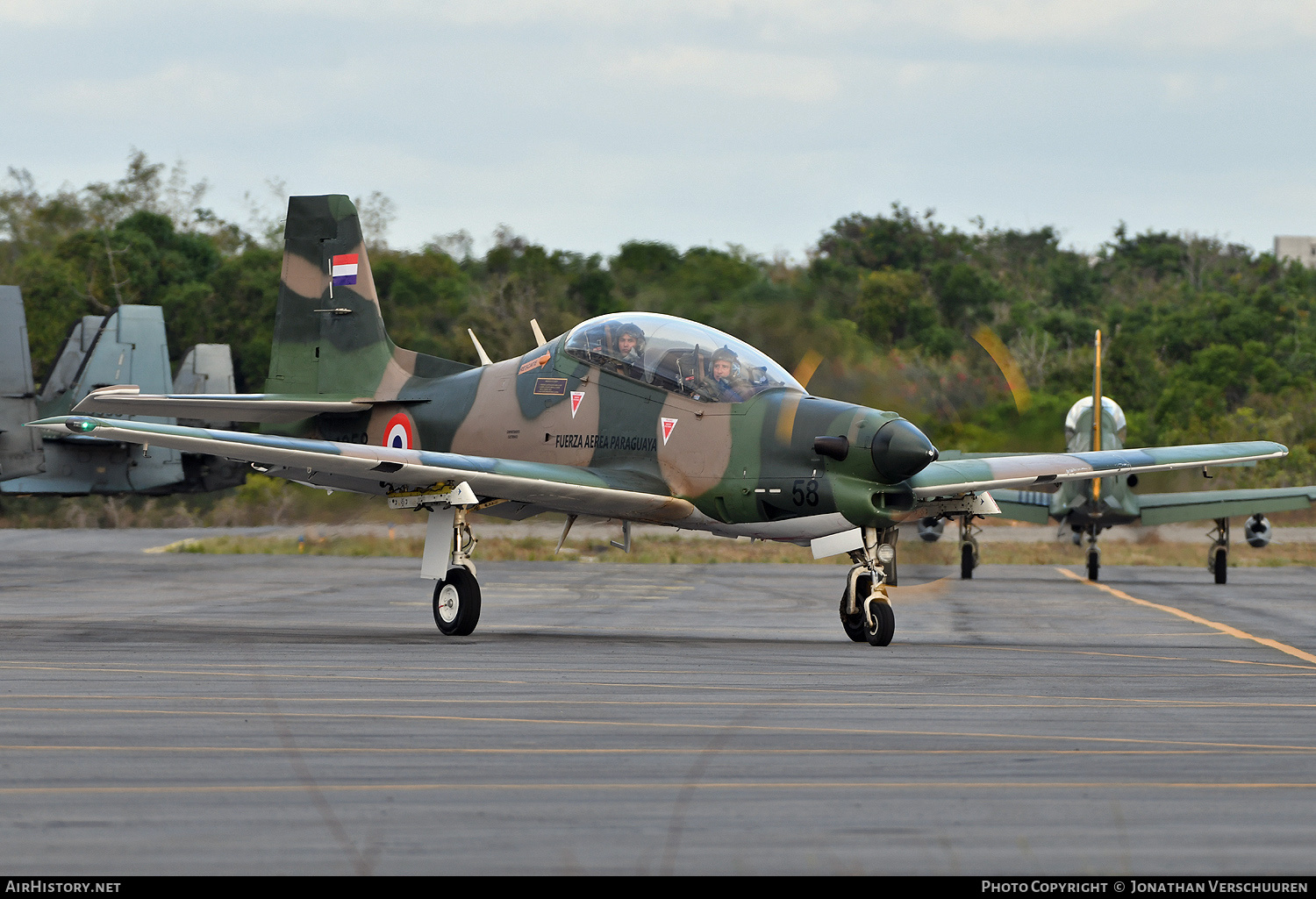 Aircraft Photo of 1058 | Embraer AT-27 Tucano | Paraguay - Air Force | AirHistory.net #749489