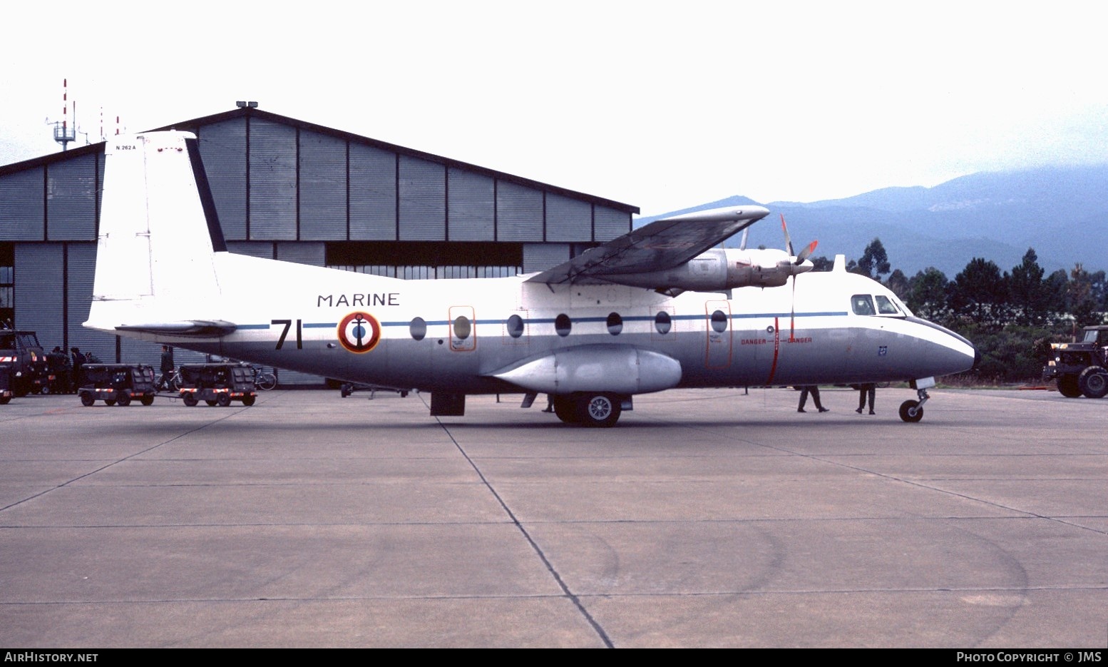Aircraft Photo of 71 | Aerospatiale N-262A-29 | France - Navy | AirHistory.net #749502