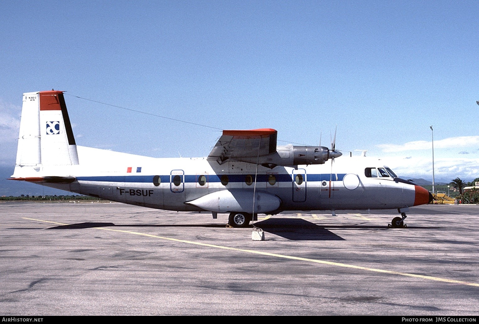 Aircraft Photo of F-BSUF | Aerospatiale N-262C-61 Fregate | DGAC - Direction Générale de l'Aviation Civile | AirHistory.net #749506