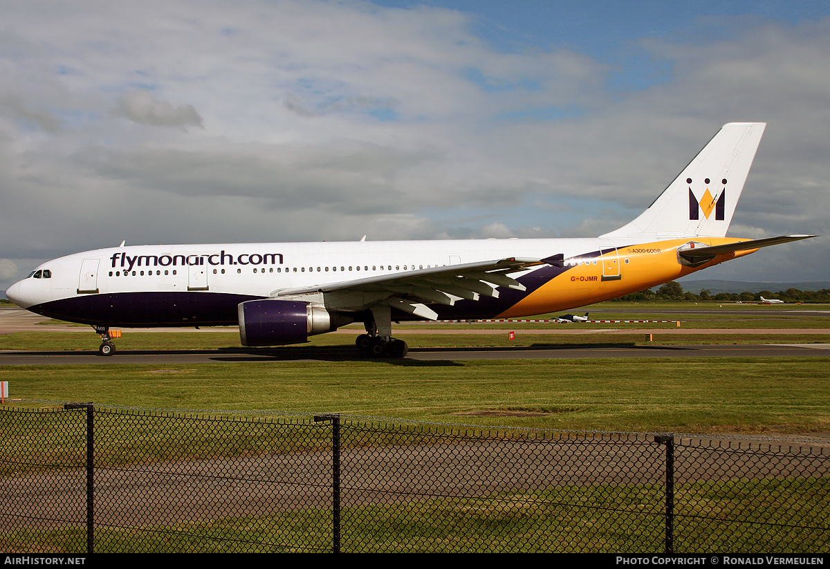 Aircraft Photo of G-OJMR | Airbus A300B4-605R | Monarch Airlines | AirHistory.net #749508