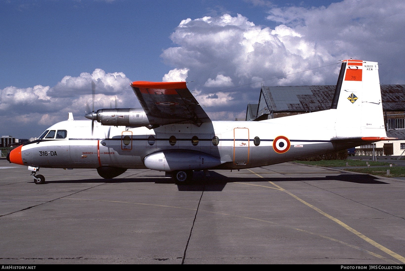 Aircraft Photo of 76 | Aerospatiale N-262D-51 AEN Fregate | France - Air Force | AirHistory.net #749540