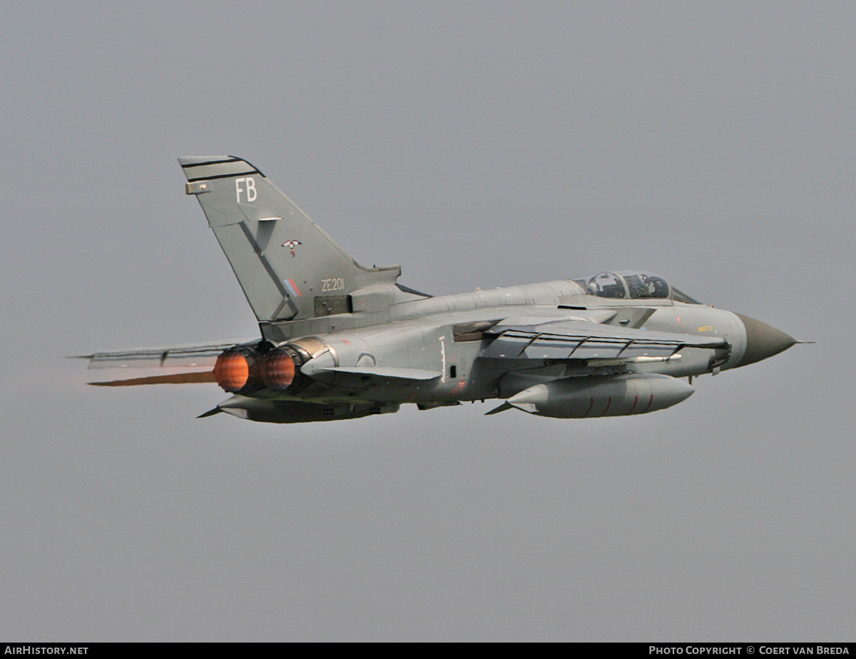Aircraft Photo of ZE201 | Panavia Tornado F3 | UK - Air Force | AirHistory.net #749543